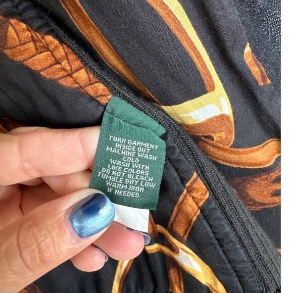 Ralph Lauren LRL Women’s Cotton Denim Quilted Lined Jacket, Size Large, EUC - Picture 4 of 8